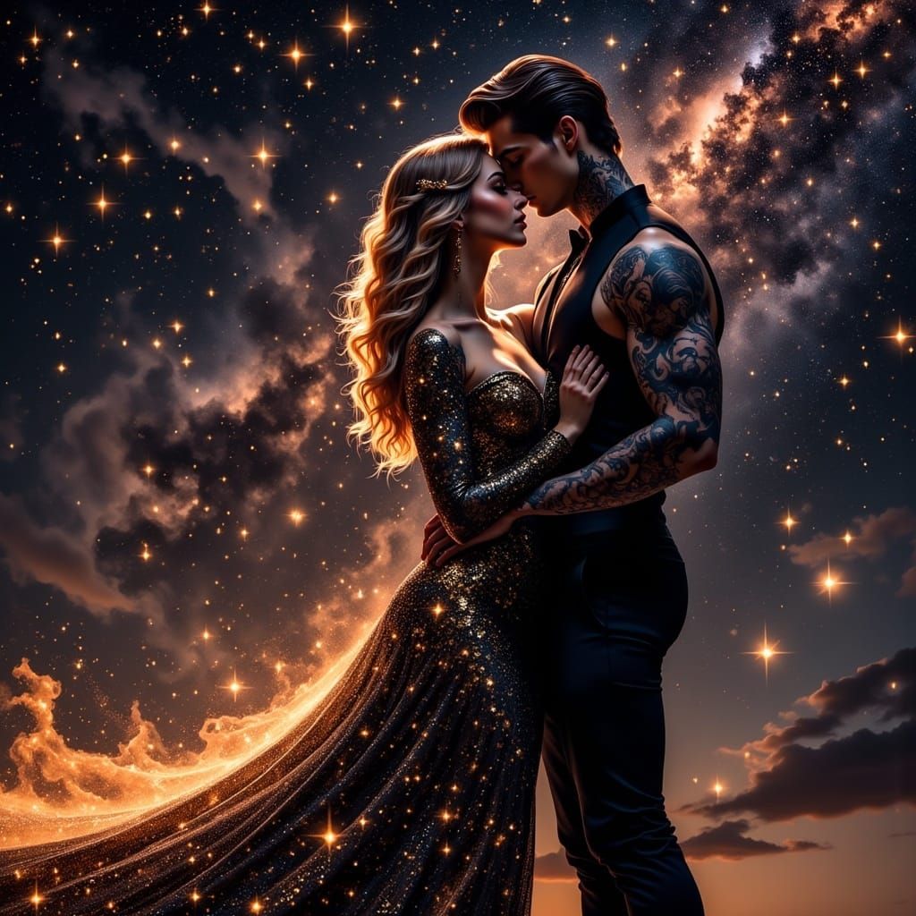 Ethereal Fantasy Romance Among the Celestial Bodies