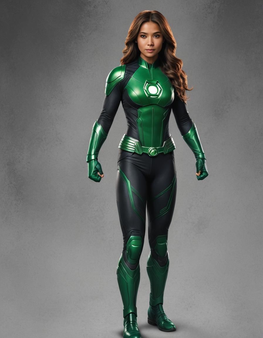 Kylie Cantrall as Green Lantern Jessica Cruz