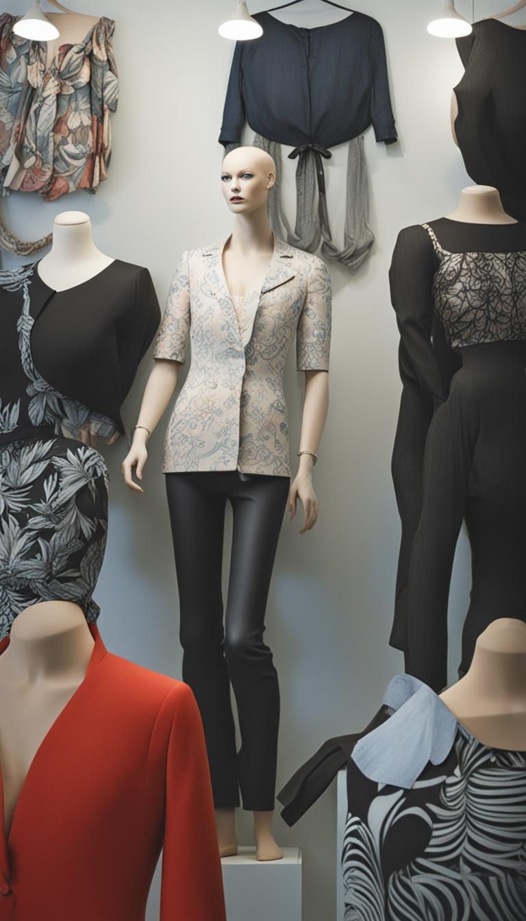 AI Generated Mannequin Image