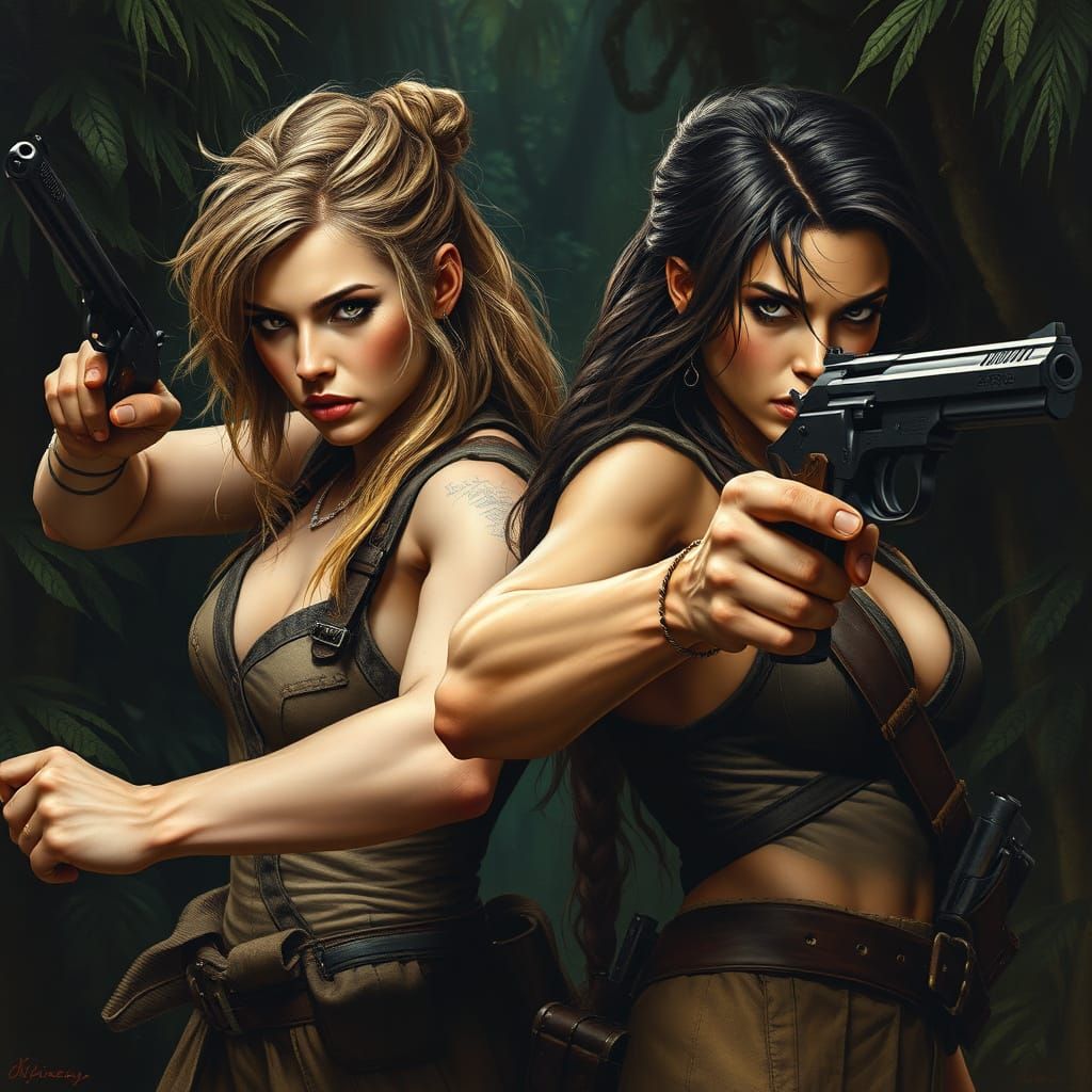 Hyper-Realistic Portraits of Adventurous Female Warriors in ...