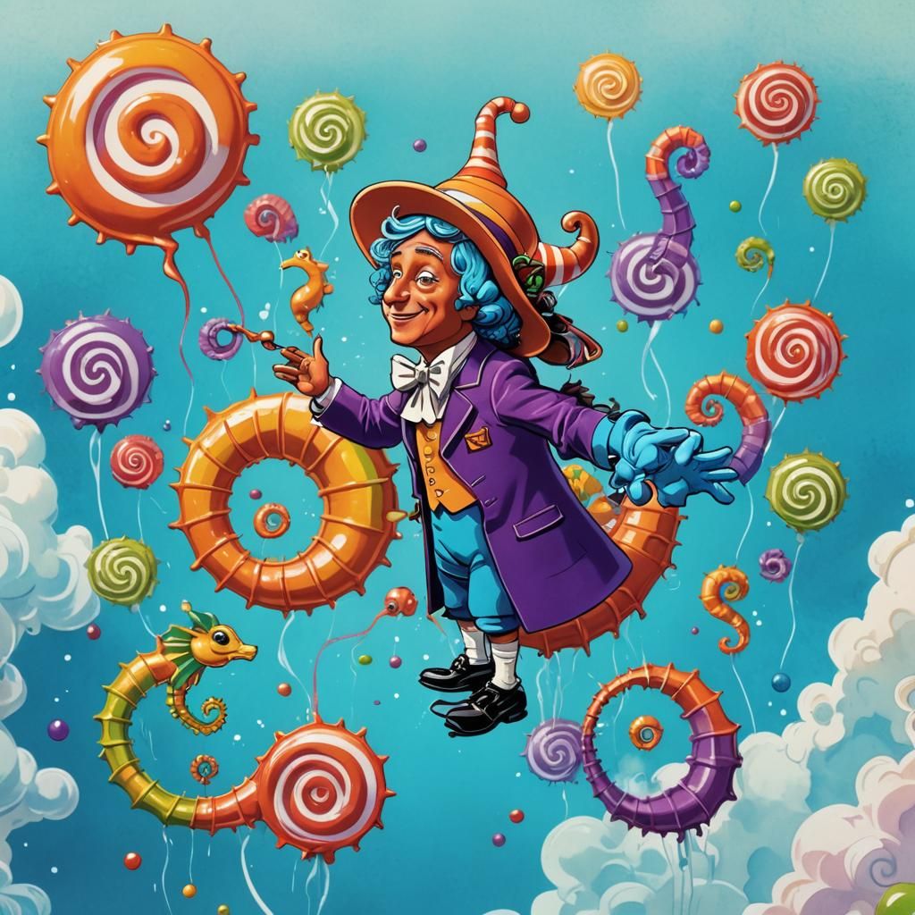 Oompa Loompa at Chocolate Factory, Splash Art Style