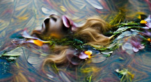 Abstract Ophelia: Drowning in a Sea of Emotion