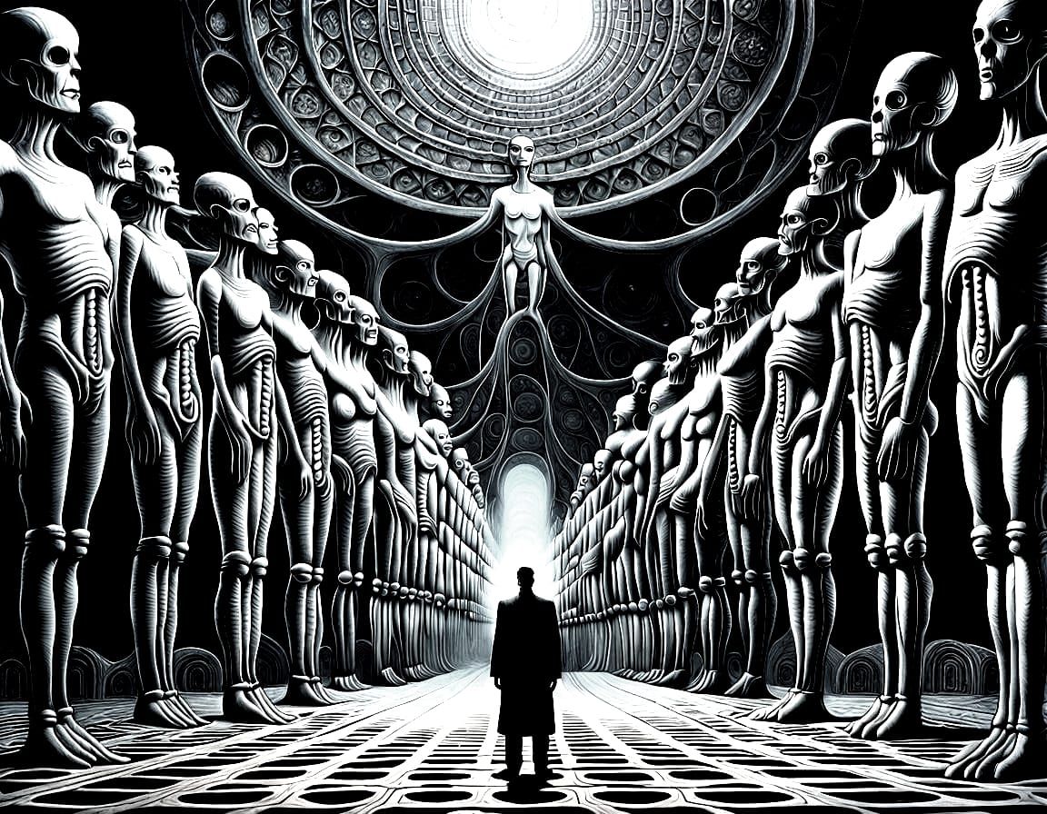 Monochromatic Archetypes of the Inner World