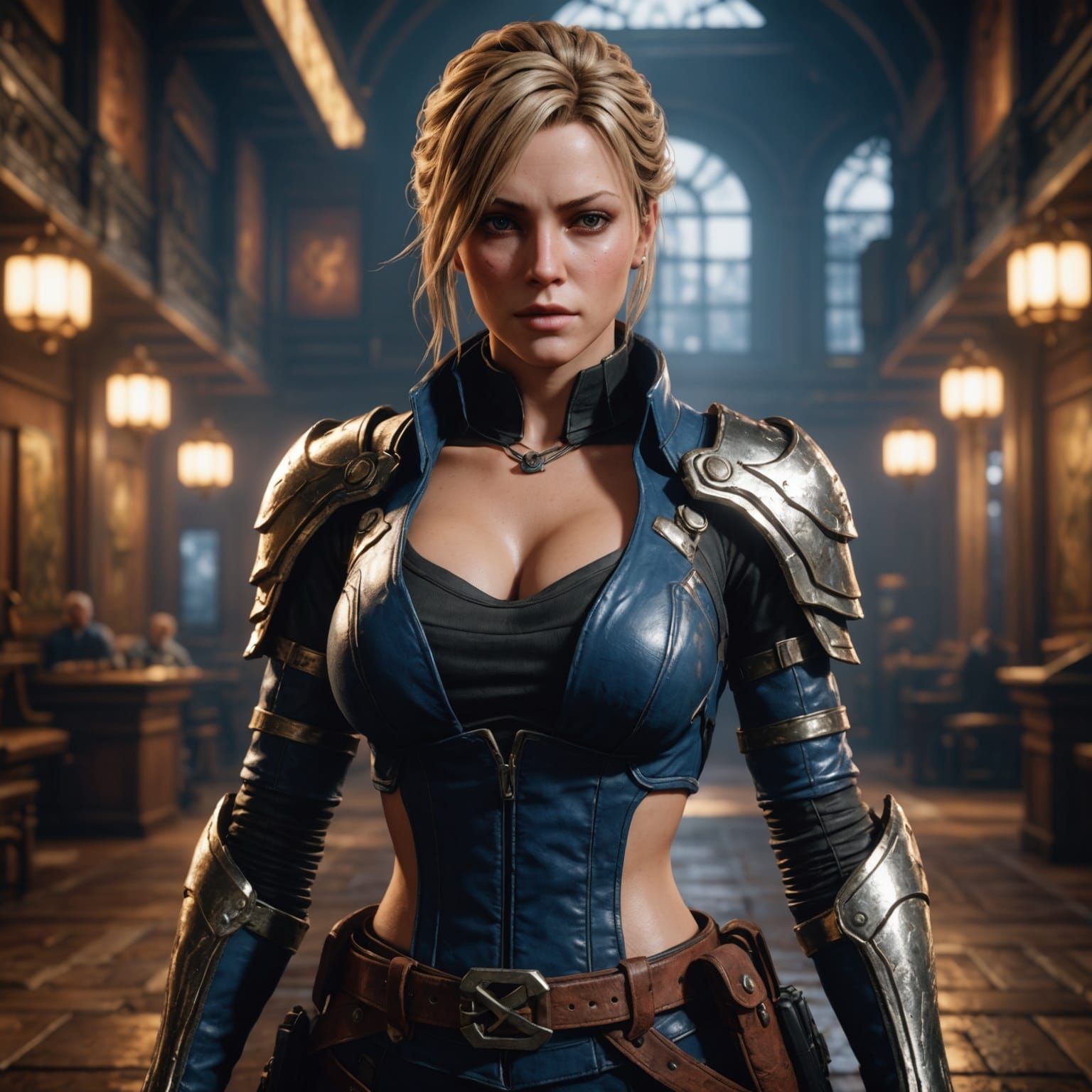 Helena Douglas: 3D Game Cinematic Rendering