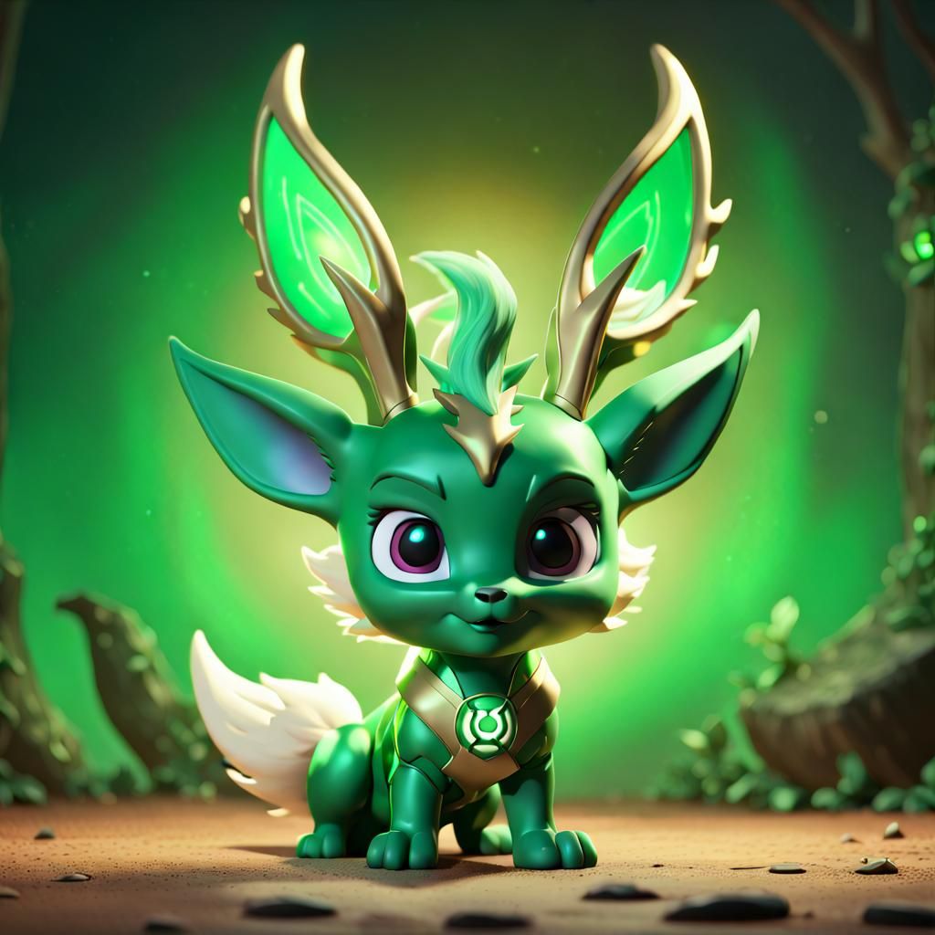 Leafeon/Green Lantern