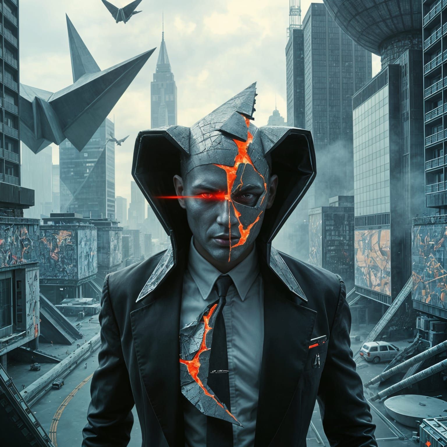 Supervillain Matrix Style.