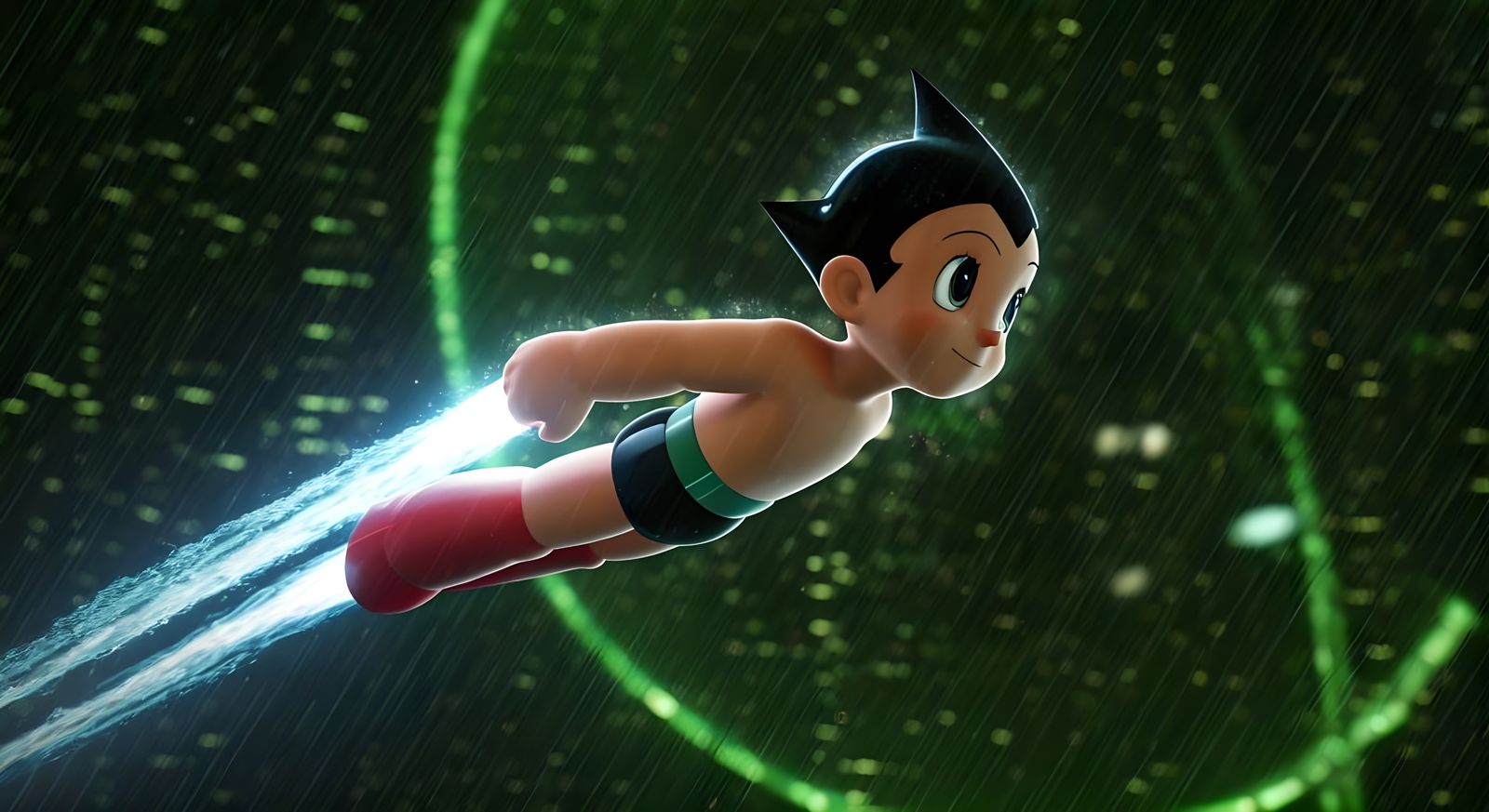 Astro Boy Soars Through a Cyberpunk Hellscape