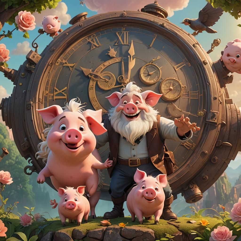 Pigs (and time) can fly when you're having fun!