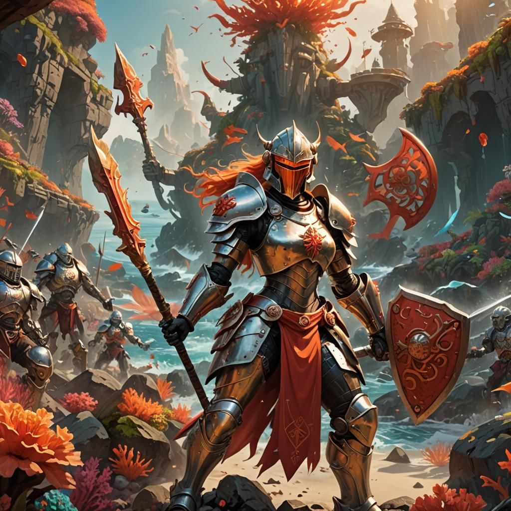 Bionicle Oktoberfest: Paladin of the Coral Reef