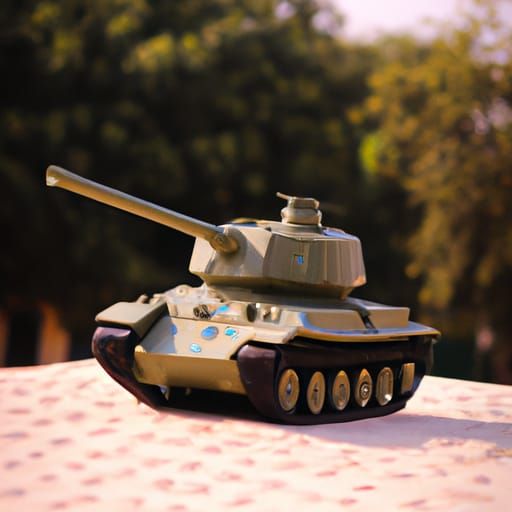 Tank in Professional Photography Style