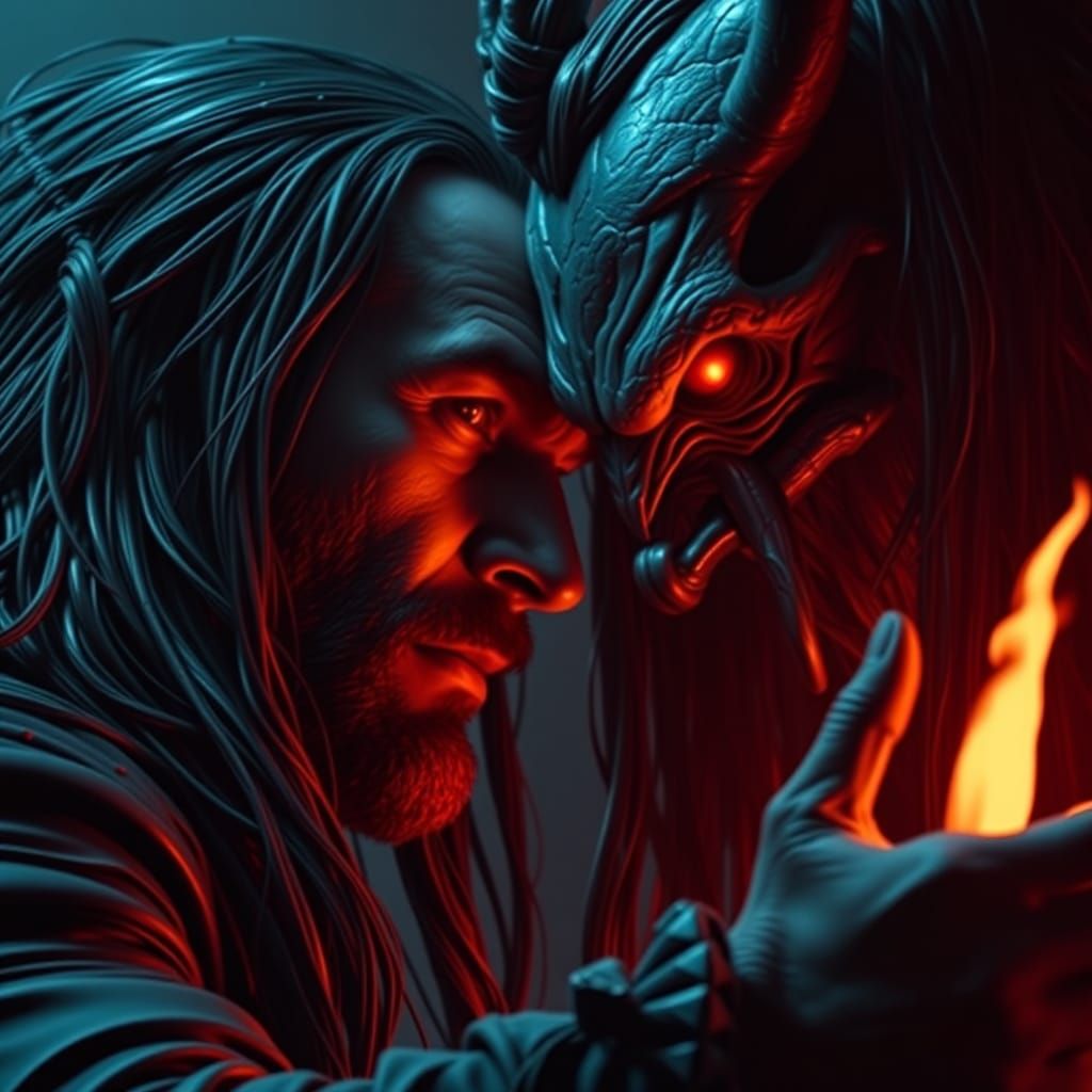 Venom vs King in Black: A Cinematic Showdown