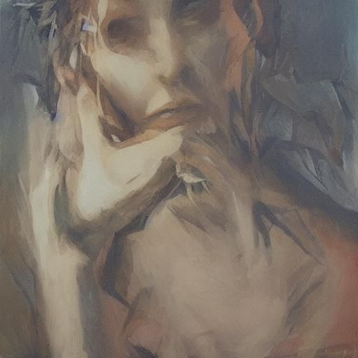 Hedgehog Office in Ornate Room with Chiaroscuro Lighting