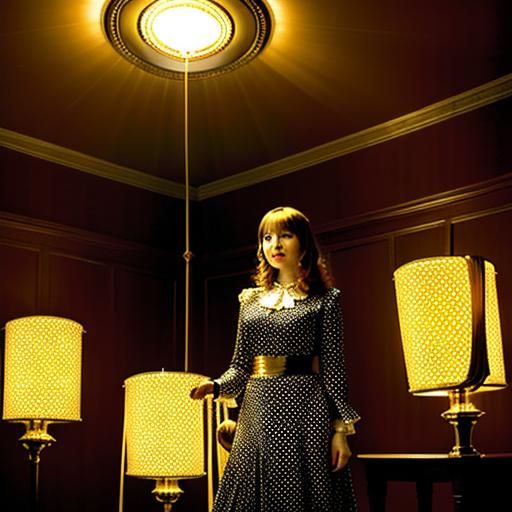 Lady Timpani Sings: Hyperrealistic Digital Art