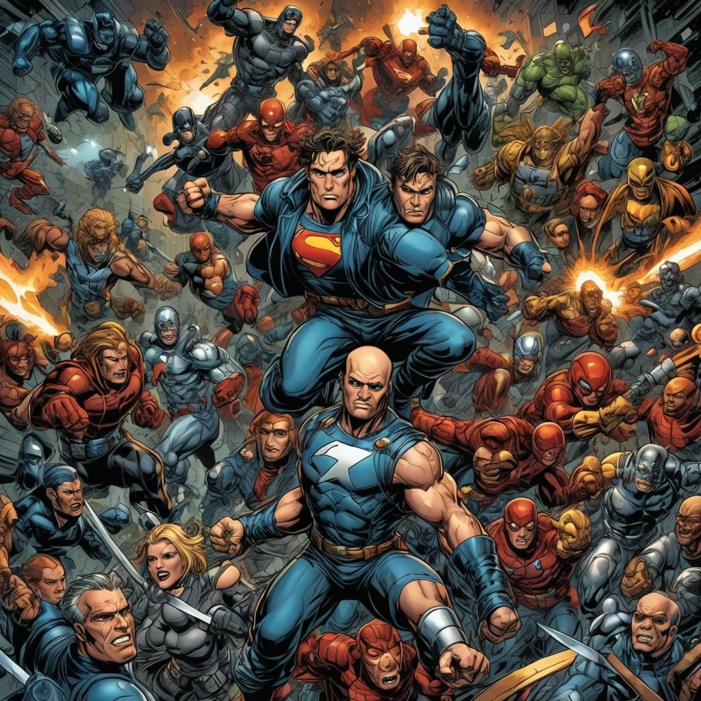 Onomatopoeia in Comic Book Art Style