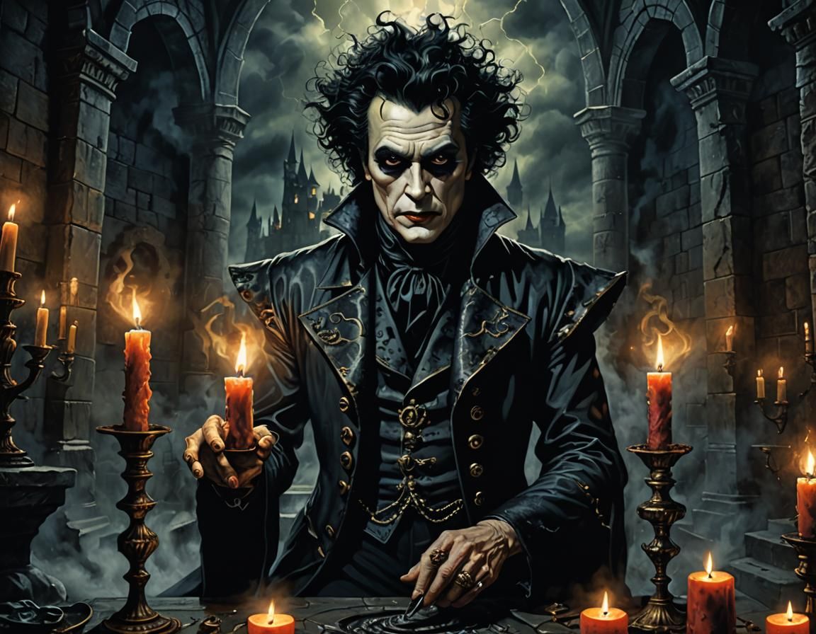 Dark Magician Ritual in Haunted Castle