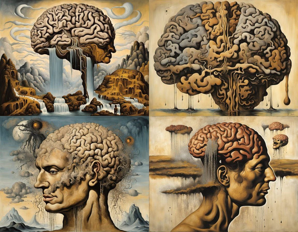 Brain Waterfalls: An Abstract Absurdist Masterpiece