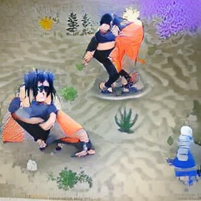Naruto and Sasuke Being Suspicious