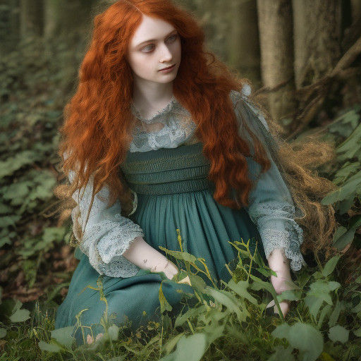 a study in rossetti reds models - PM SD1.5 DPO