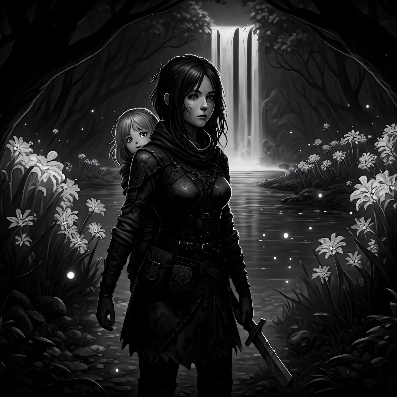 Daring Duo in Dark Fantasy Land