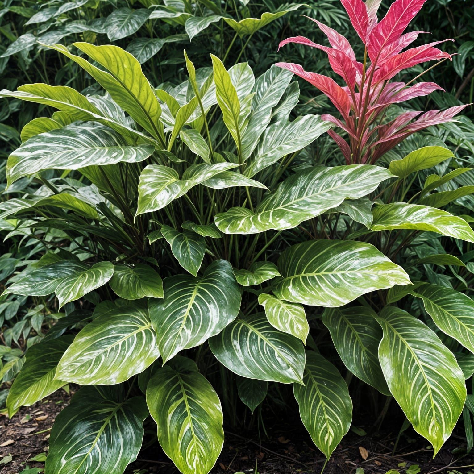 Maranta Lynx
In the dappled shade of the undergrowth, a lynx slips silently between tree trunks, its movements soft as l...