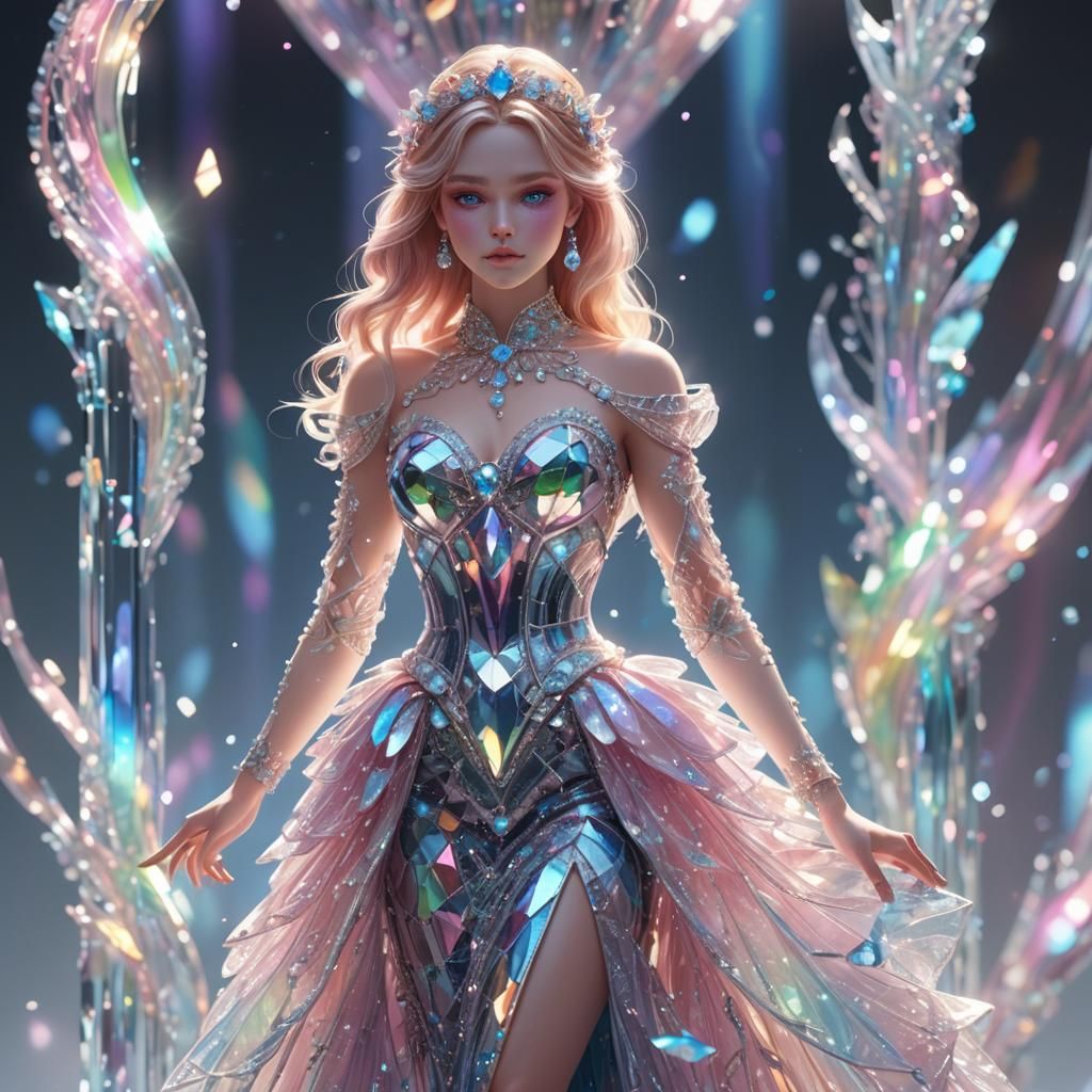 crystal dress 2