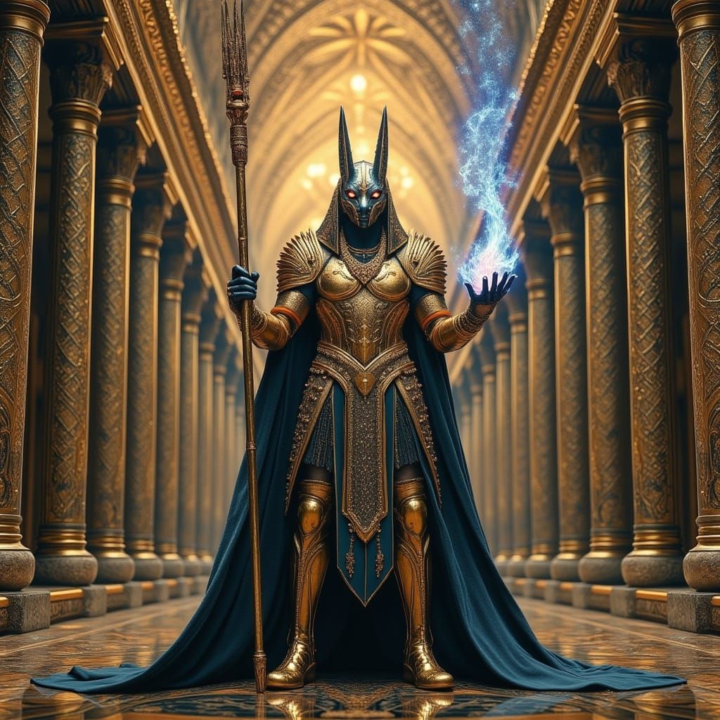 Celestial Anubis in Grand Orcish Estate