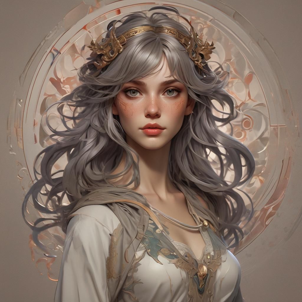 Grimdark Portrait with Dynamic Lighting