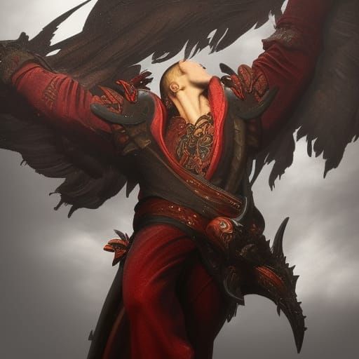 Hyperrealistic Portrait of Dante Alighieri