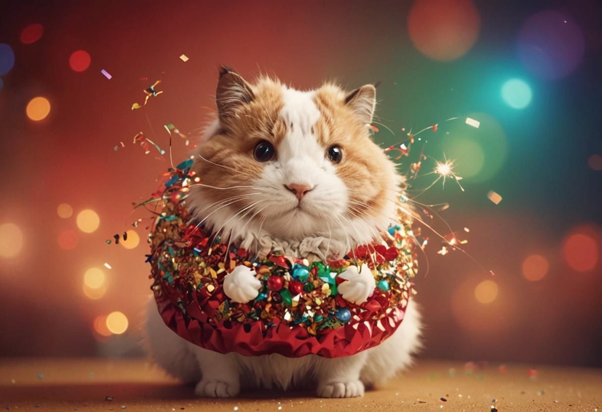 Festive Party Scene Generated by AI