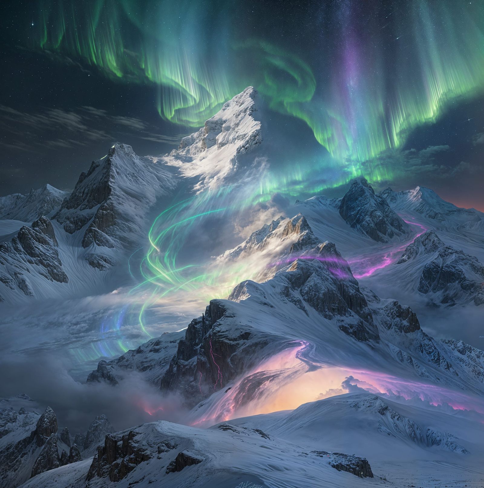 Aurora Plasma Infusion in Natural World Paradox