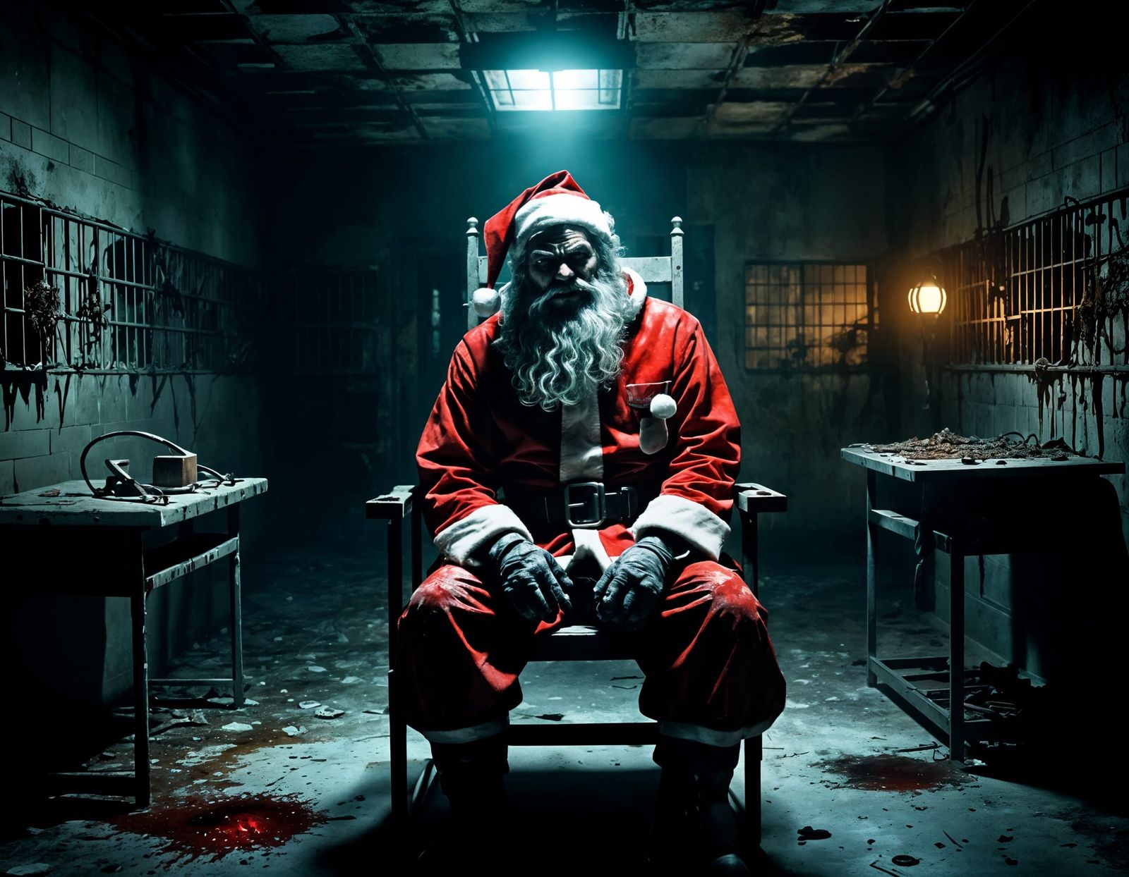Asylum's Sinister Santa: A Haunting Holiday Vision