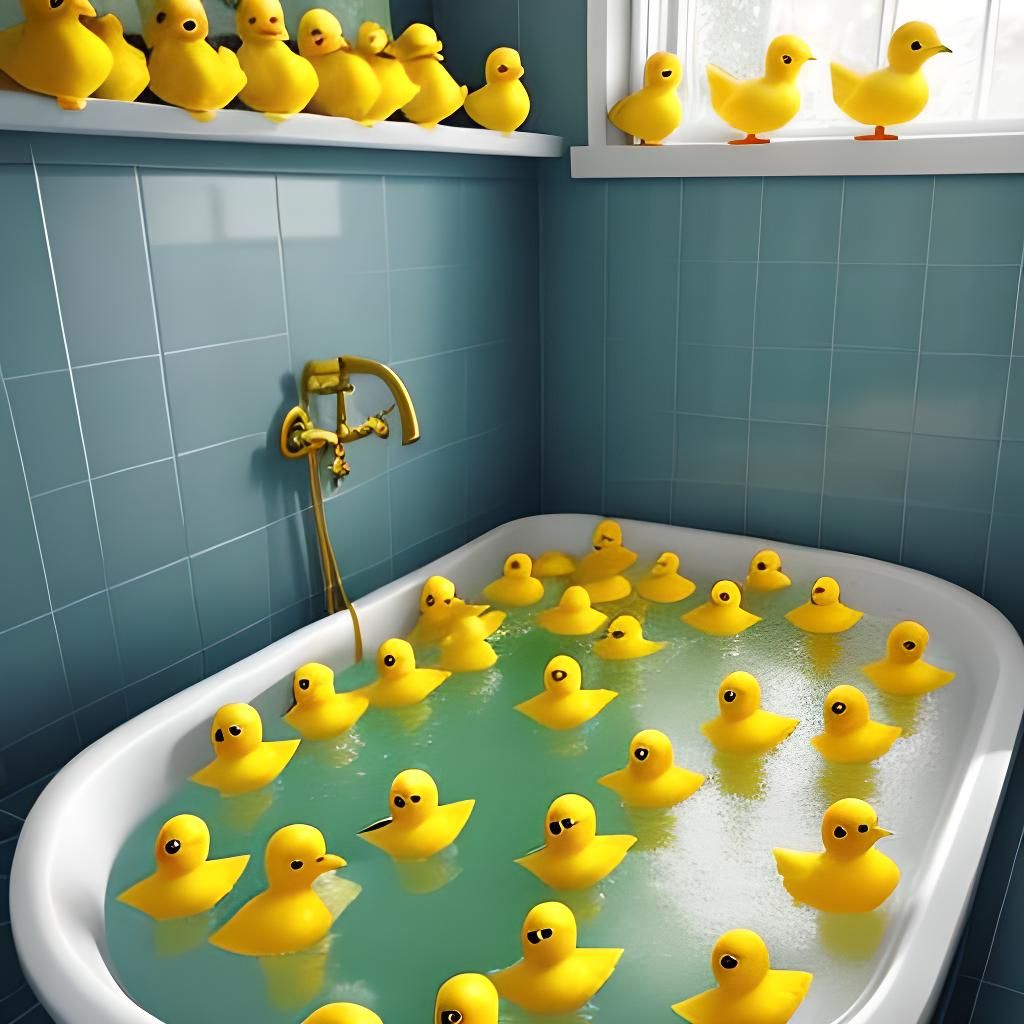 A Flock of Rubber Duckies