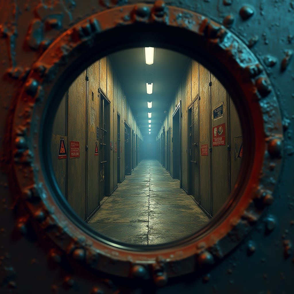 Bunker Entrance in Hyper-Realistic Detail