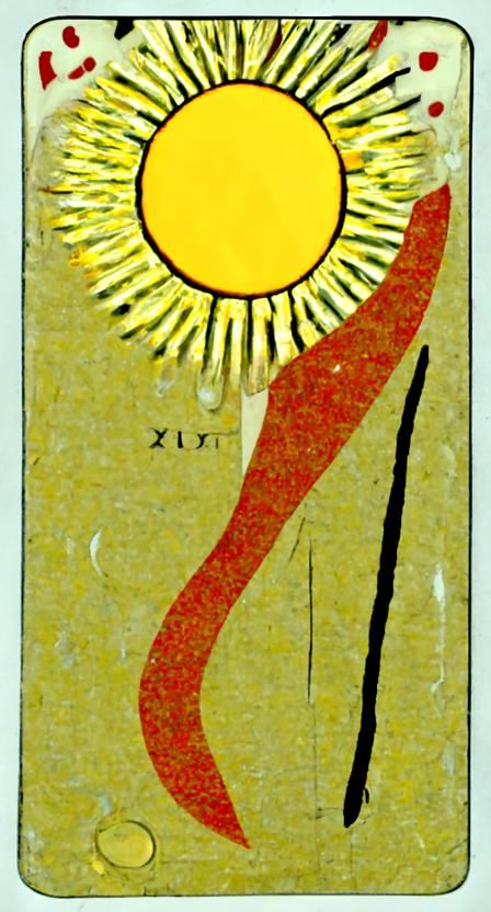 Lobotomy Corp Sun XIX Tarot Card Portrait