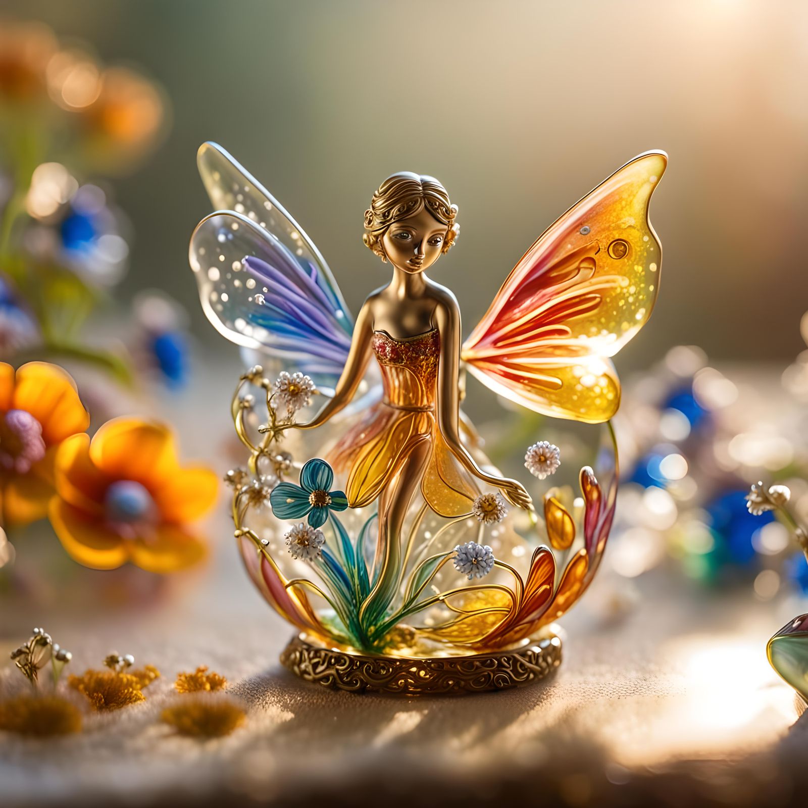 Enamel Glass Animal Figurines: Delicate Art