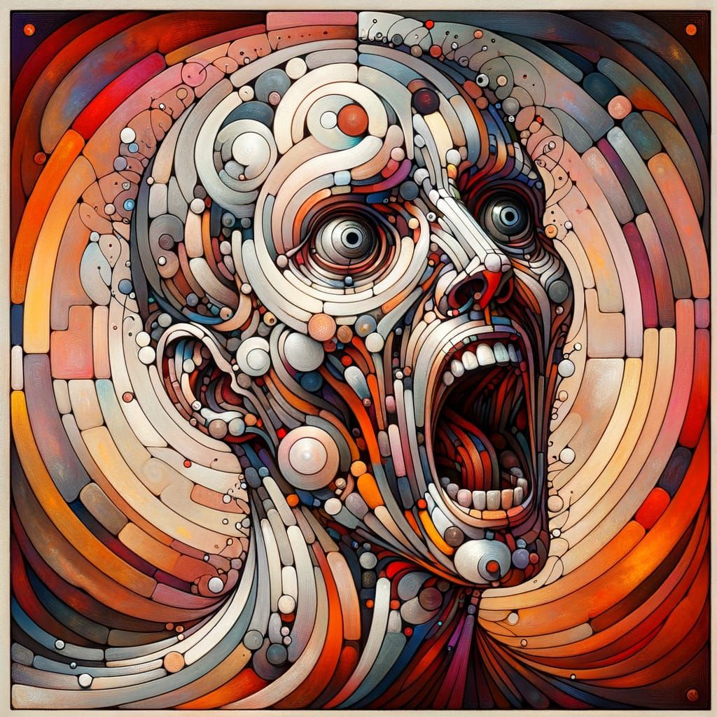 Self-Portrait in Obfuscated Speriofform Thinkshame