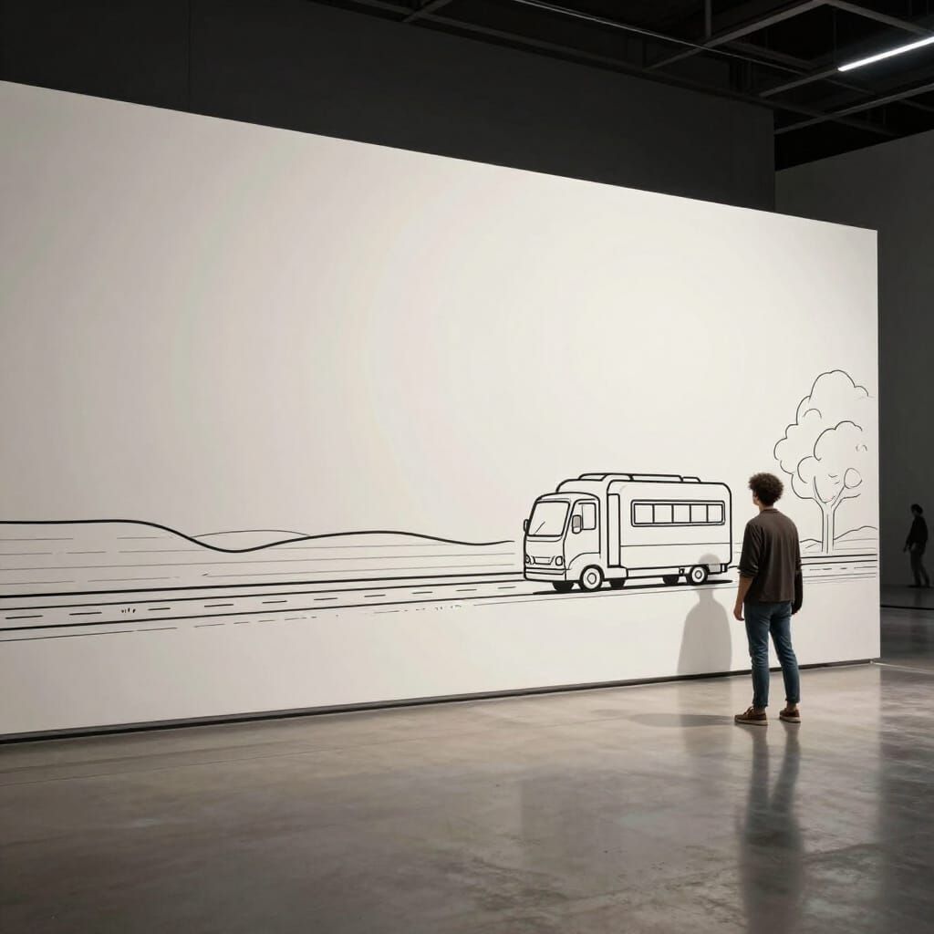 2D Illustration Transforms Into Realistic 3D World