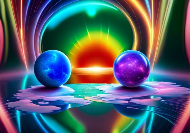 Cosmic Spheres with Lightning in Holographic Style