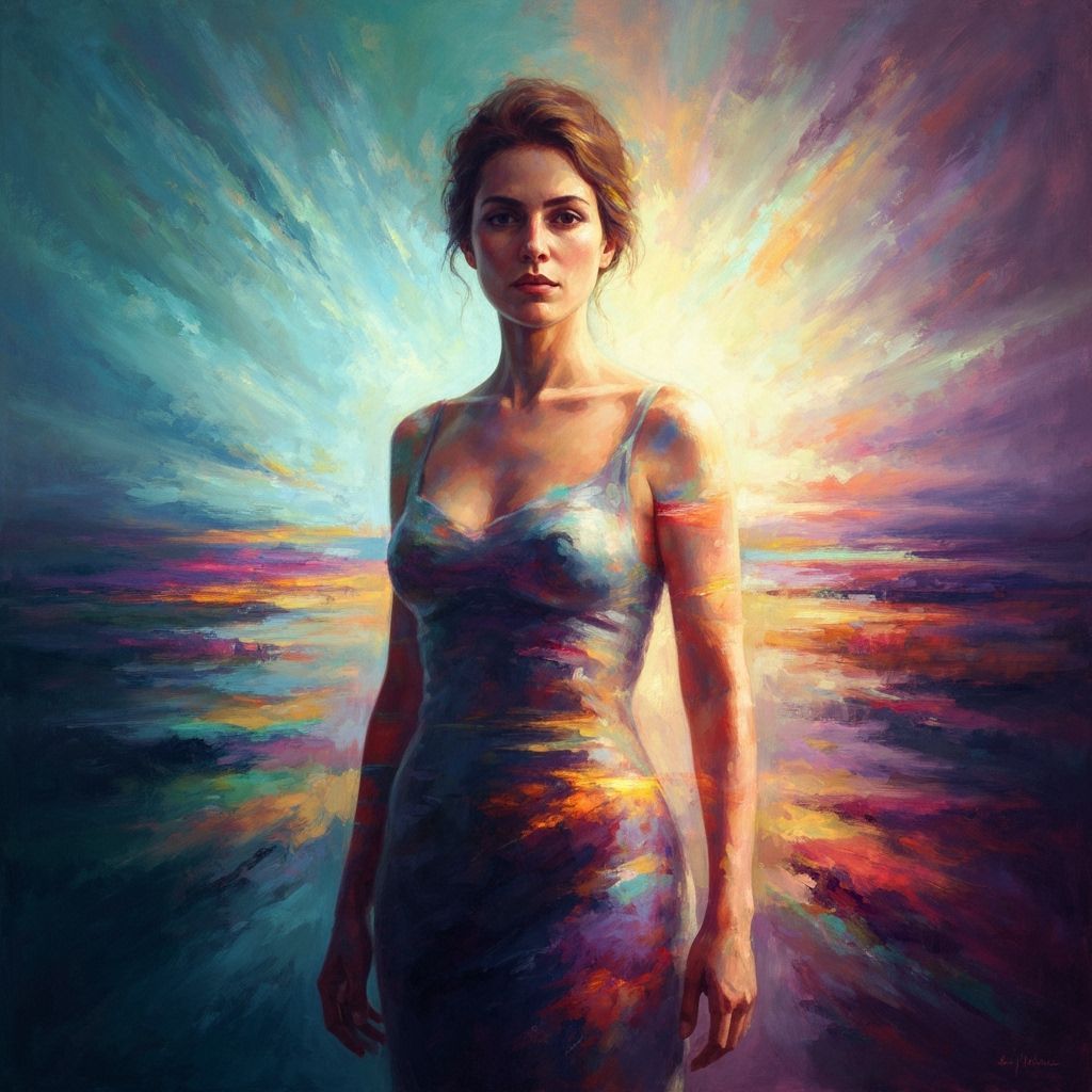 Surreal Impressionist Masterpiece of Nena Smonge