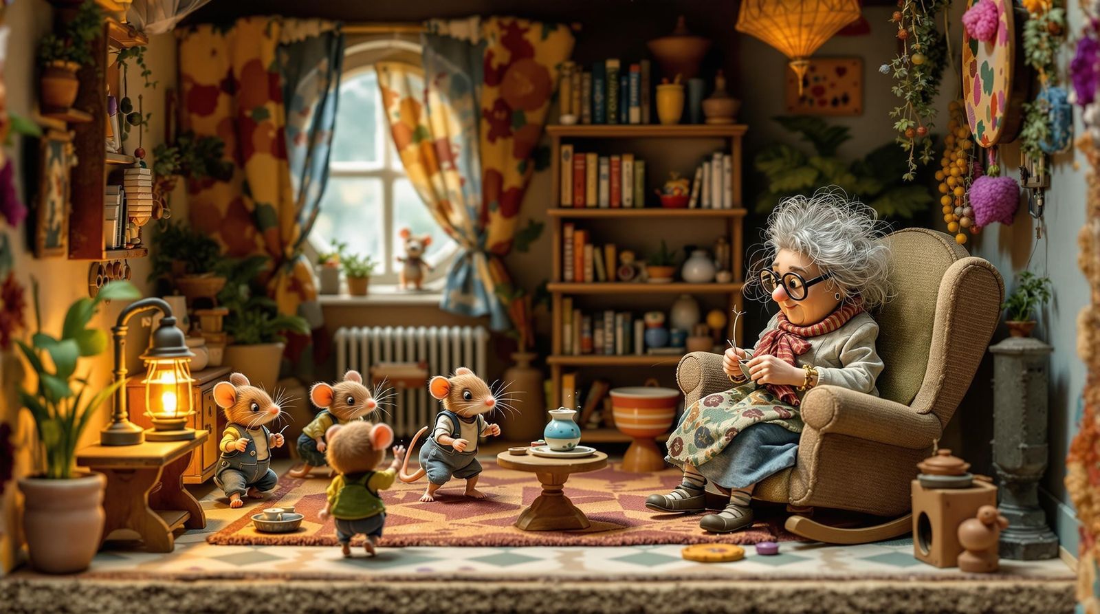 Whimsical Little Family's Cozy Hidden Home