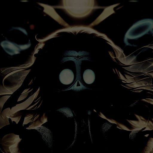 Quantum Disposition Gothic Ghost Girl