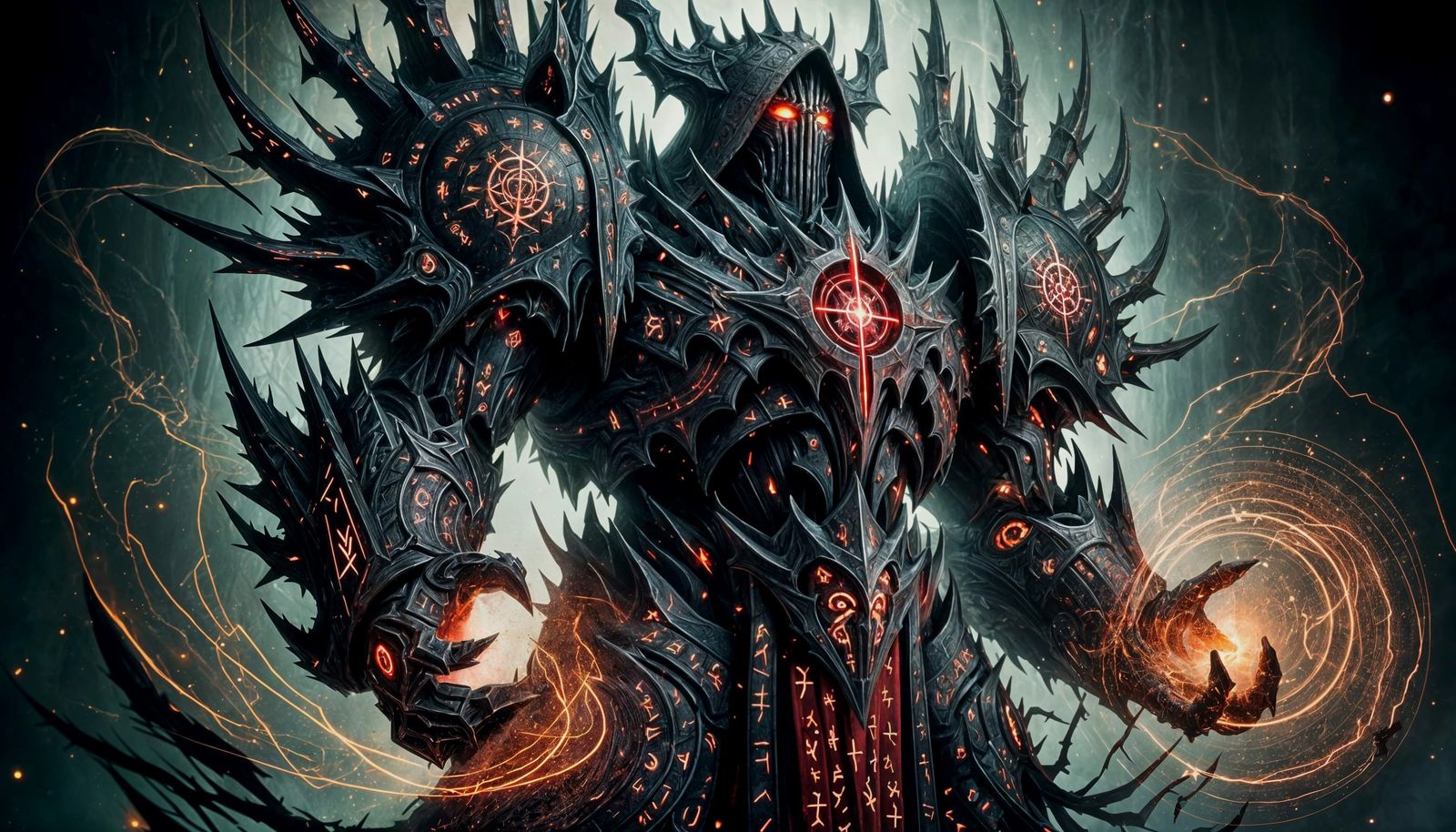 Dark Mystic: Towering Figure from an Ancient Universe