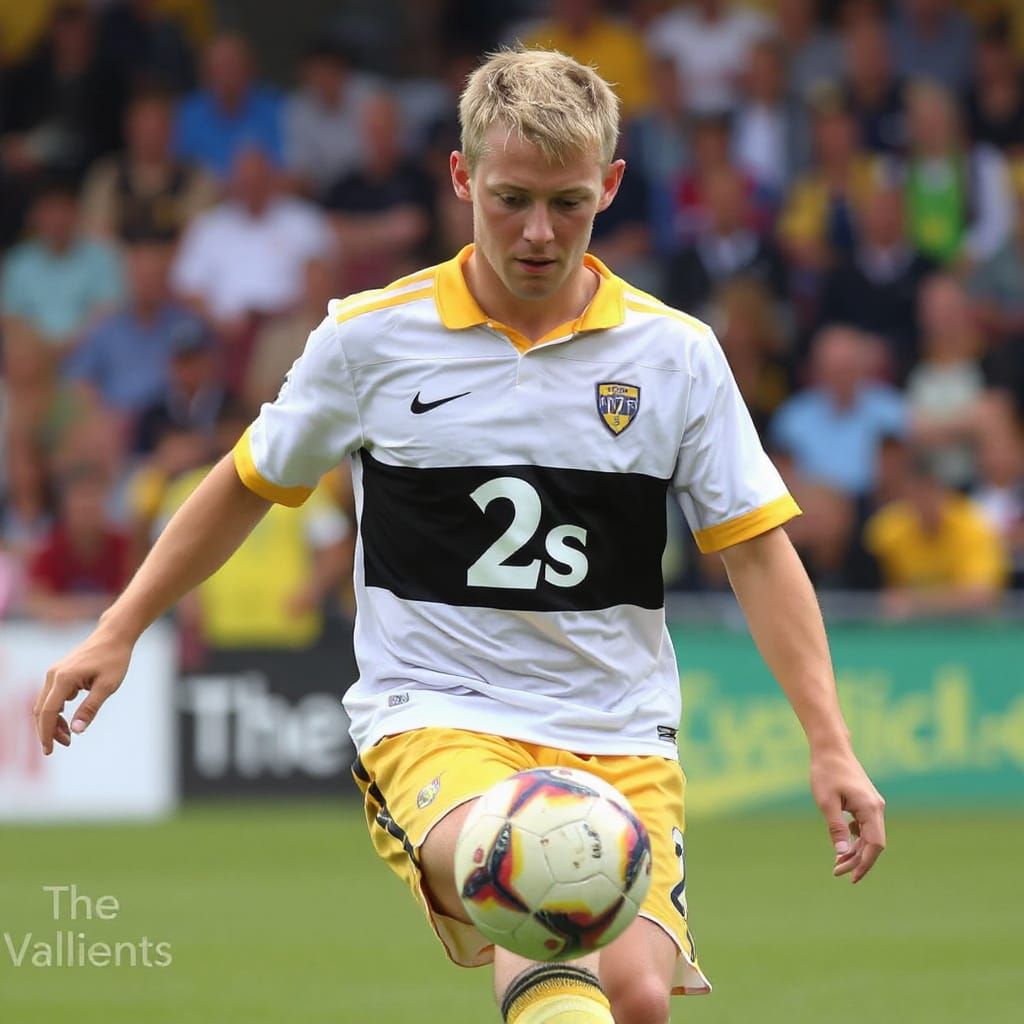 Nathan James Smith playing for Port Vale FC