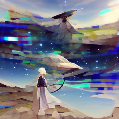 AI Generated Image of a Seeker