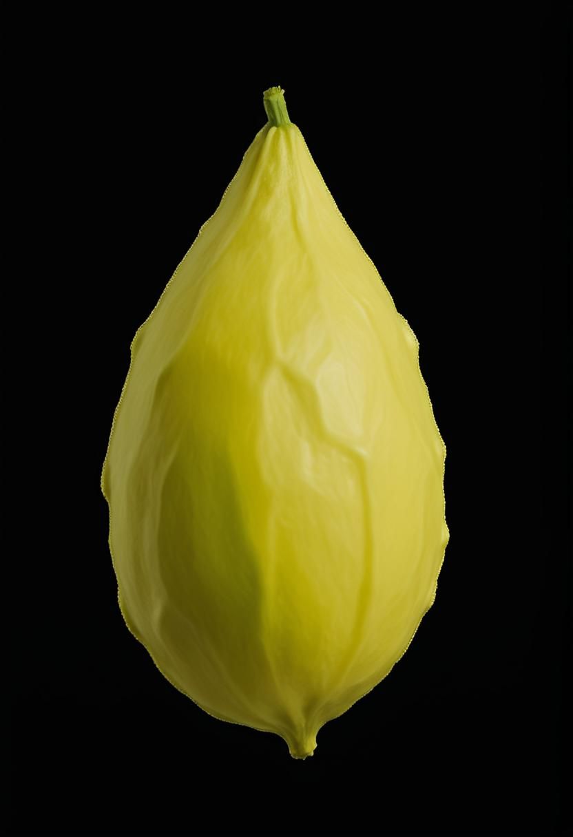 Etrog Still Life in Silver Vessel