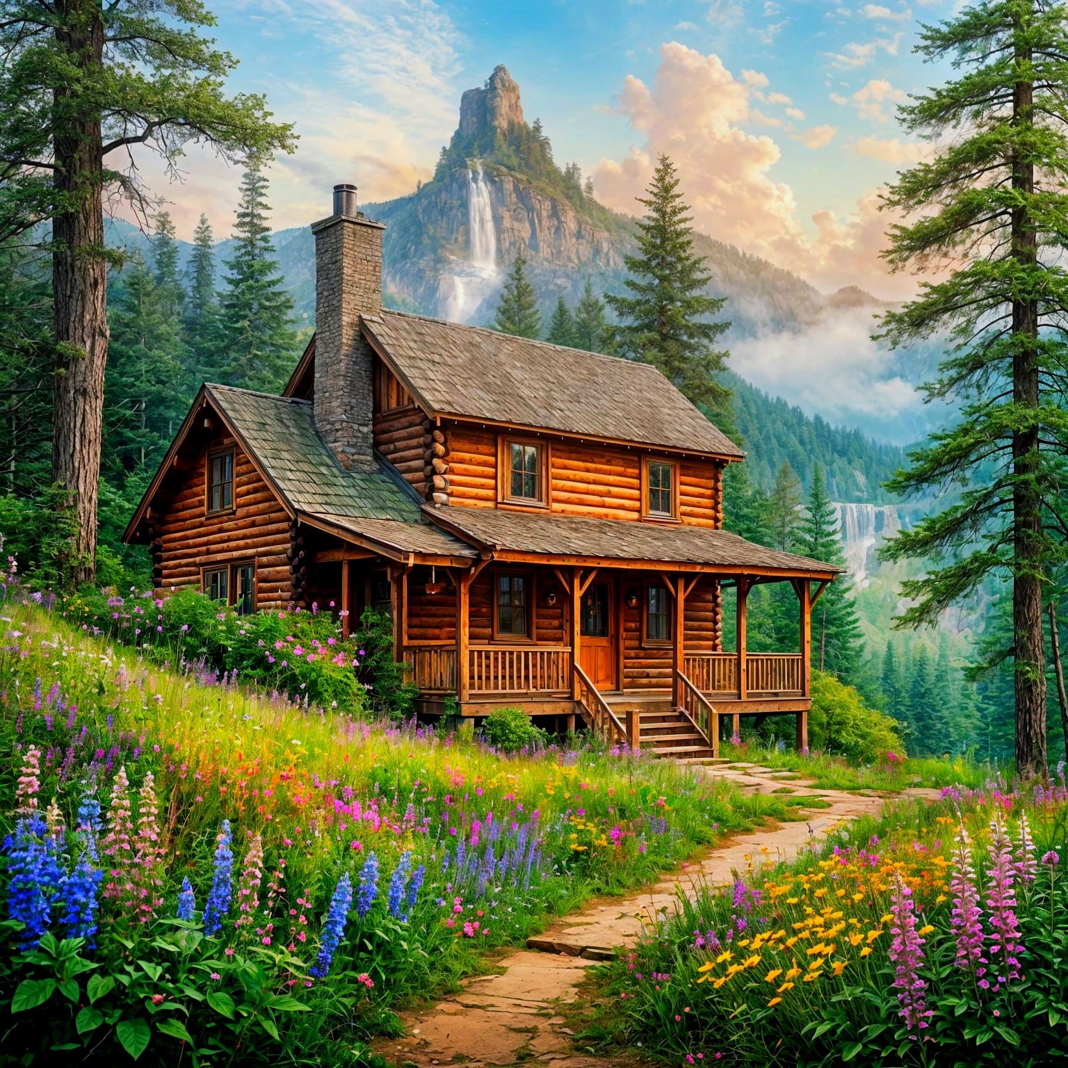 Ethereal Scene Through a Canon Camera Lens