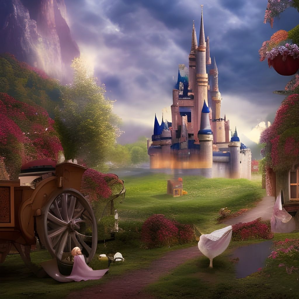 Fairy Tale World in Detailed Matte Painting