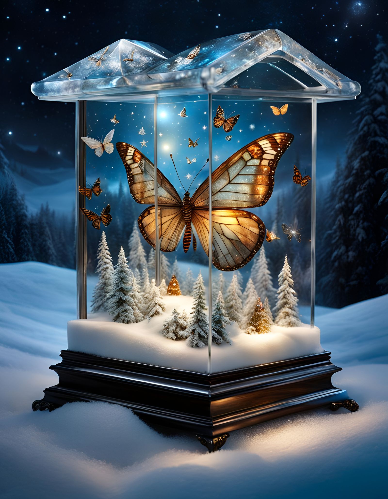 Crystal Butterfly House