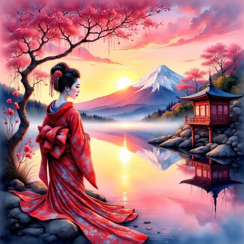 Beautiful Geisha