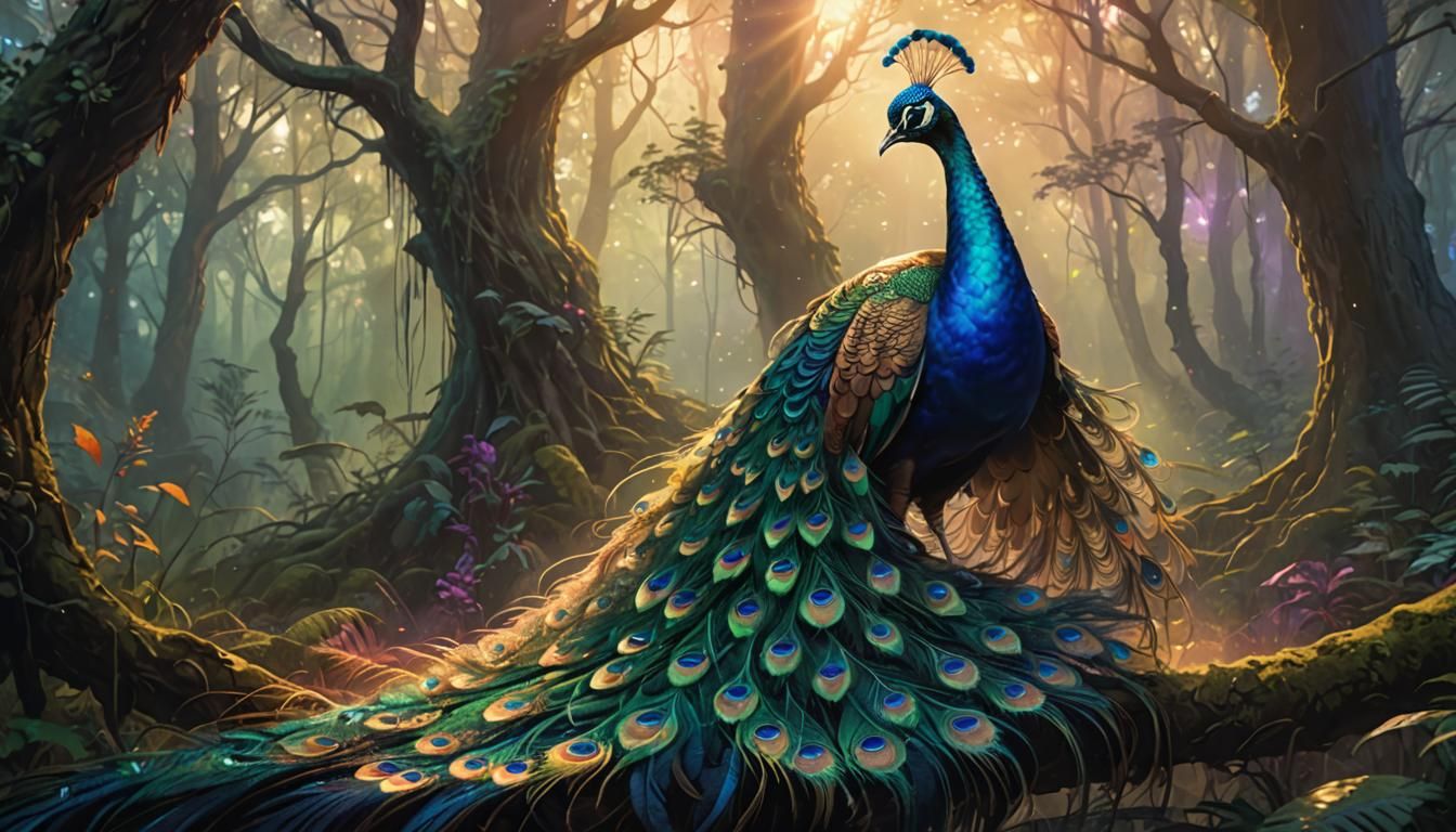 Elegant Peacock